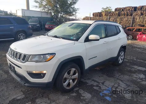 2018 Jeep Compass Latitude Fwd из США, поврежденный, VIN 3C4NJCBB4JT268170